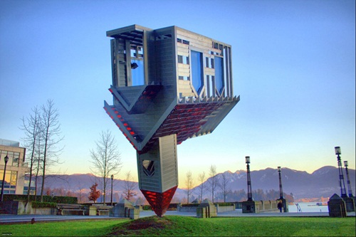 Upside down church - Vancouver